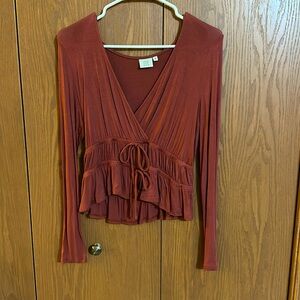 V-Neck Good Luck Gem Tee